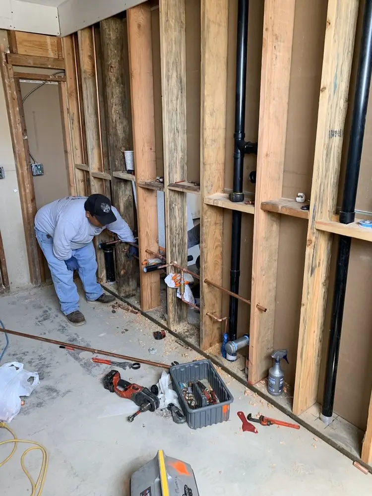 Commercial rough-in plumbing for Commercial Plumbing in Evergreen Park